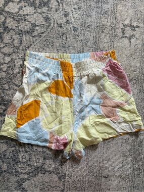 NWOT z supply rayon/linen blend lined shorts